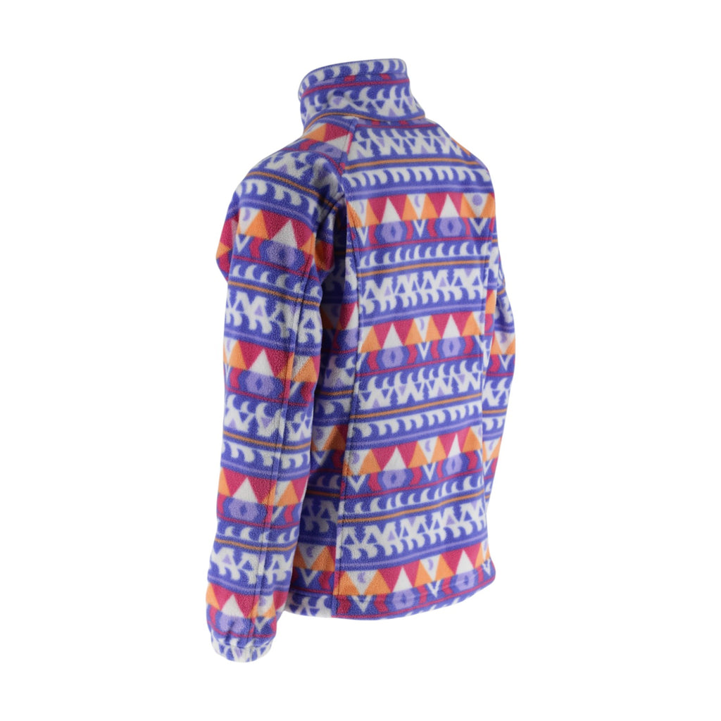 Full Zip Aztec Print Fleece Jacket