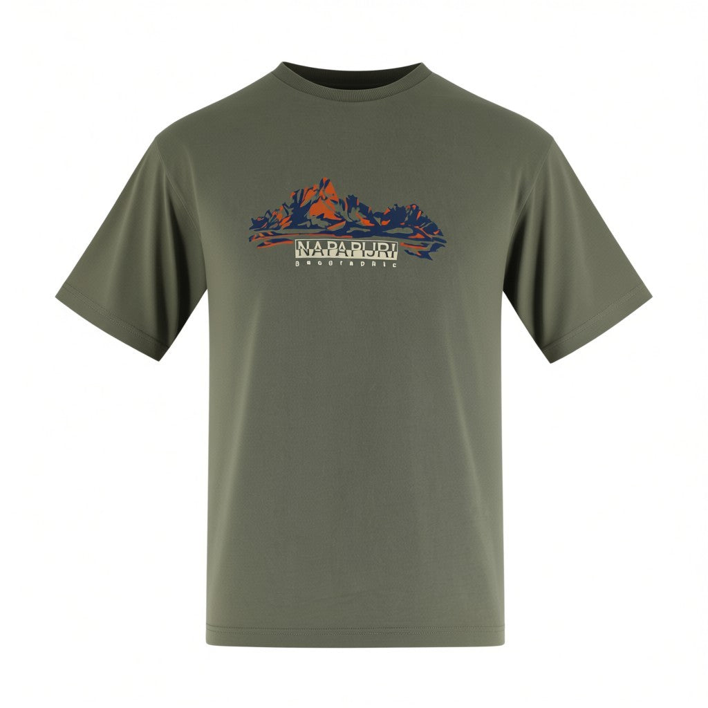 Men’s Geographic Print T-Shirt