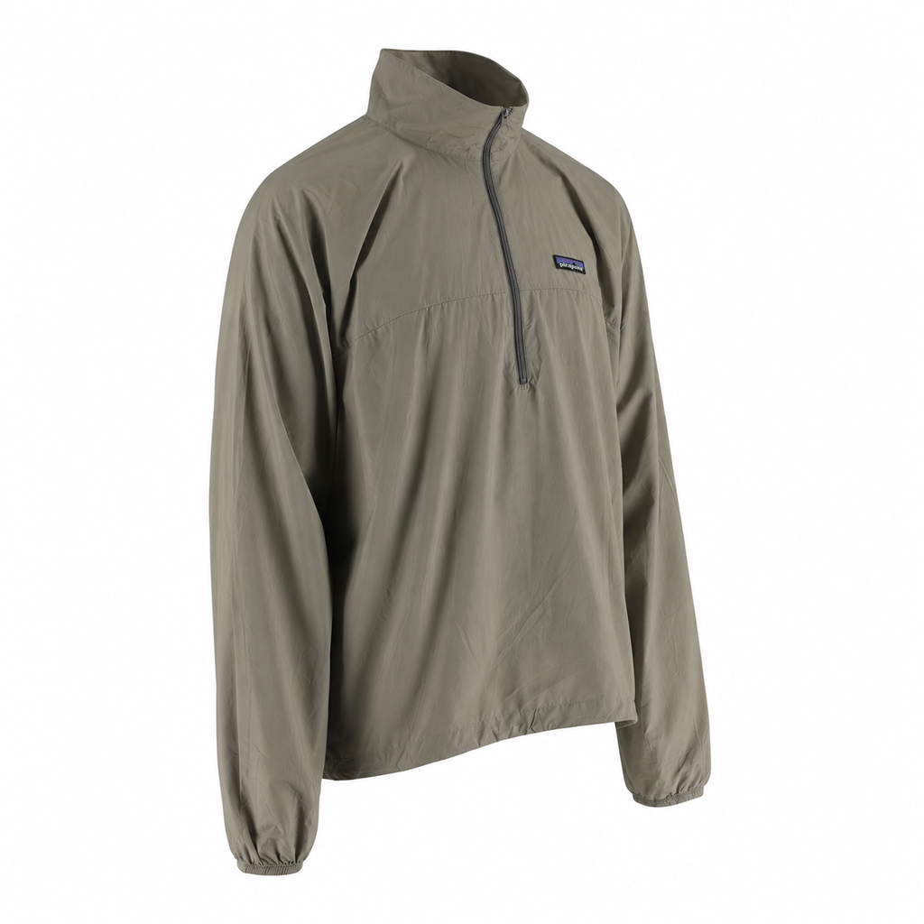 Patagonia Velocity Pullover Jacket Men's XL Gold Lightweight Running Top