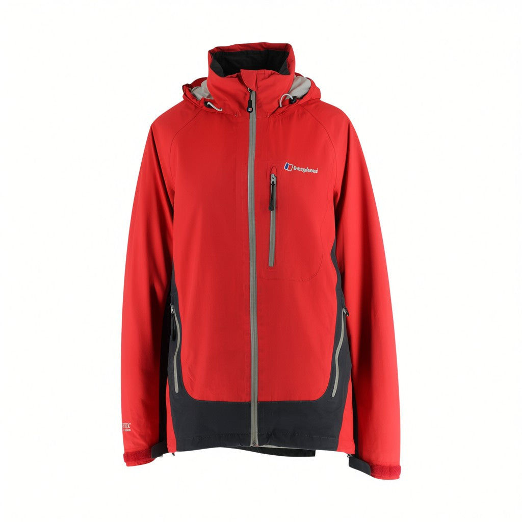 Berghaus GORE-TEX Shell Jacket Women's M Red Waterproof Rain Jacket