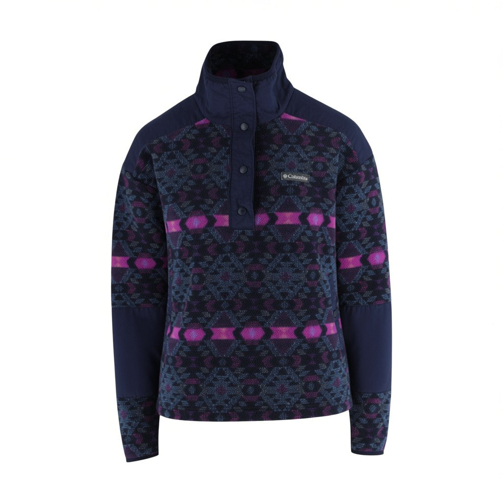 Women’s Snap T Aztec Print Fleece